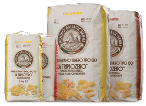 Triplozero, farina speciale per pasta fresca Molino Dallagiovanna